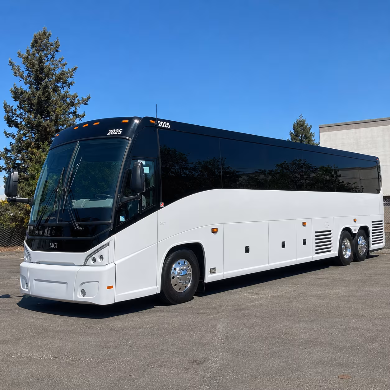 merced bus rental service area