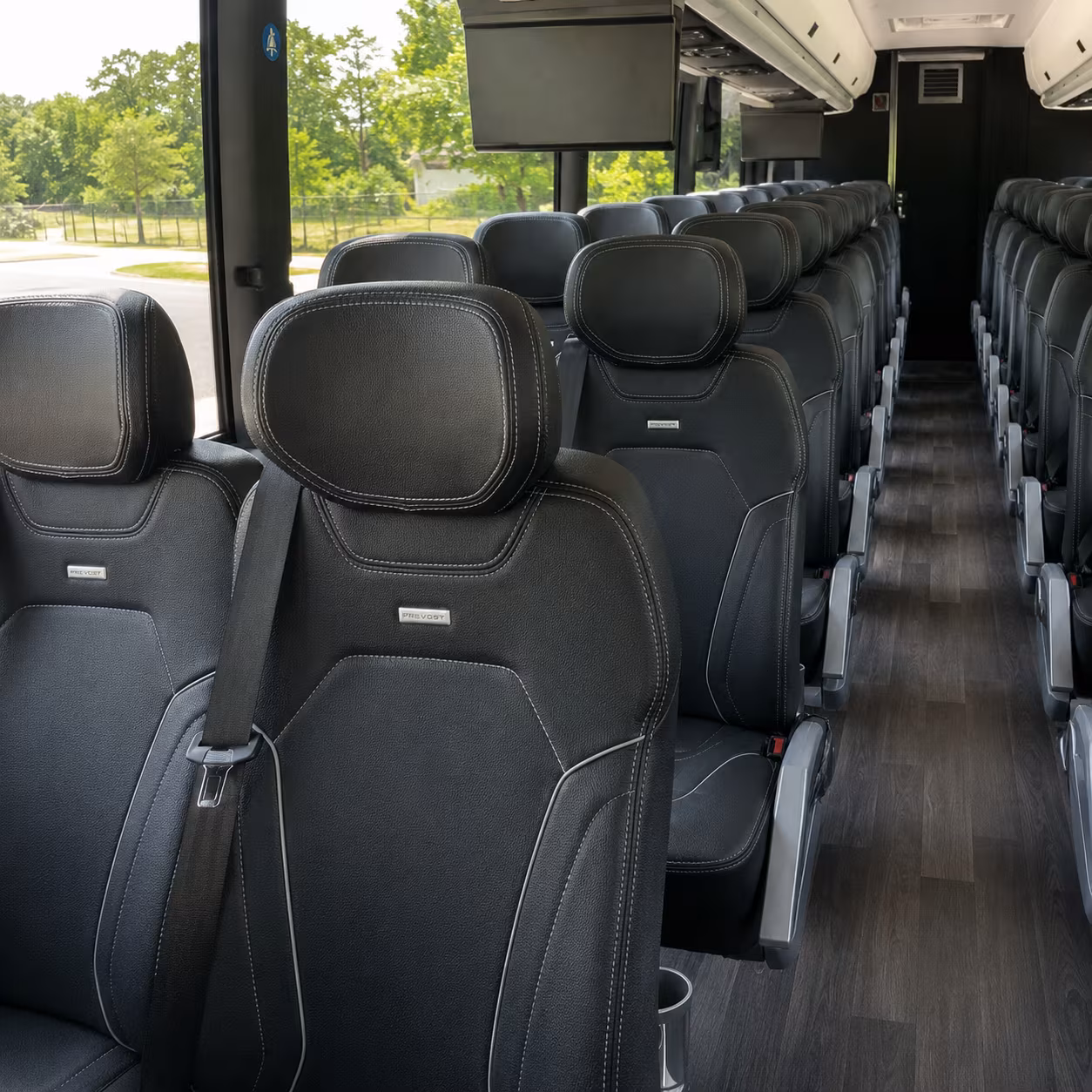 merced private event transportation onboard seating